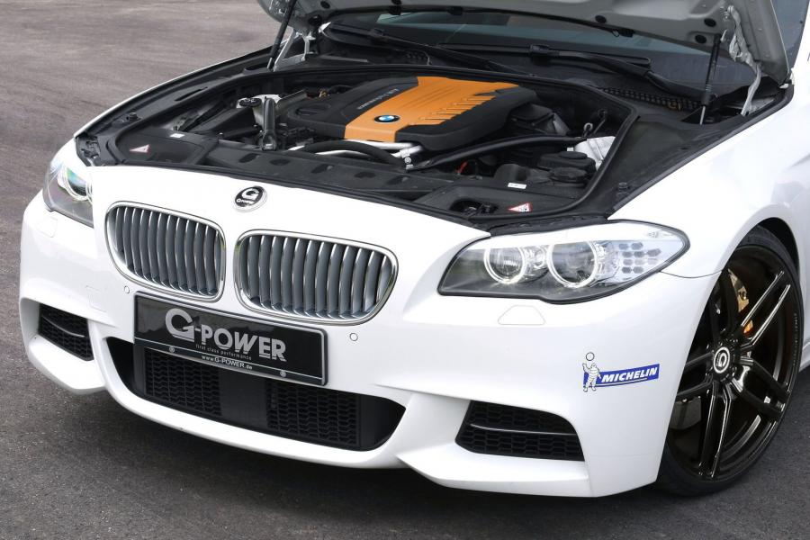 Моторный отсек BMW M550d by G-Power 2016 года  (фото 3 из 7)